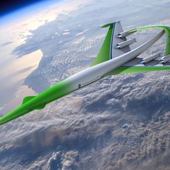 Concept Plane: Supersonic Green Machine