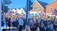 Thousands march against Crowborough asylum seeker plan