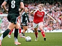 Arsenal Women 2-0 Aston Villa: Blackstenius and Little seal FA Cup fifth round spot