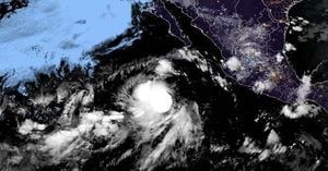 Tropical Storm Juliette Forms Far Off Mexican Coast