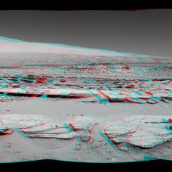  Mount Sharp on the Horizon 