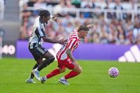Newcastle United Vs Atletico Madrid, Pre-Season Club Friendly: Julian Alvarez, Antoine Griezmann Take Los Colchoneros To Win - In Pics | Outlook India