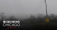 CBS News Chicago team takes shelter in Kankakee amid tornado warning