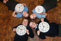 These Wigan pupils are reminding people to put their clocks forward for British Summer Time