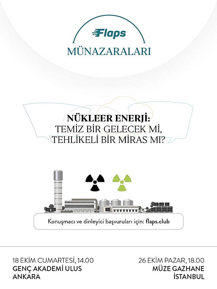 Flaps Münazaraları - Nükleer Enerji: Temiz bir gelecek mi, Tehlikeli bir miras mı?