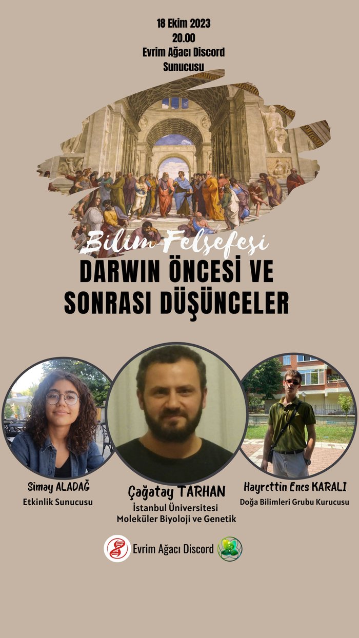 Çağatay Tarhan ile Bilim Felsefesi ve Darwin Öncesi-Sonrası Düşünceler