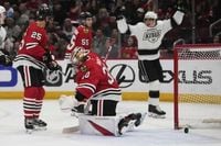 Bedard scores in second straight game, but Blackhawks skid hits six