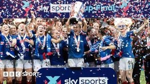 Rangers Triumph Over Hibernian 5-0 To Claim SWPL Cup