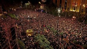 Georgians Defy Government Amid Protest For EU Aspirations