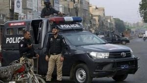 Pakistan Security Forces Clash With TLP Protesters In Muridke