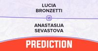 Lucia Bronzetti vs Anastasija Sevastova Prediction - WTA Italian Open 2025