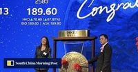 Auntea Jenny shares surge by two-thirds in Hong Kong trading debut