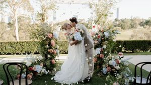 Victoria Herrmann Stuns Guests With Two Wedding Dresses