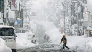 Storm Warnings Issued For Yamagata Prefecture Amid Heavy Snow