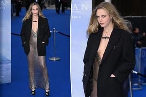 Cara Delevingne Dares To Bare At Ocean Premiere
