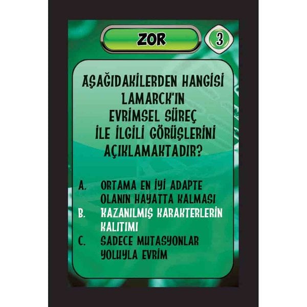 Evrim: Bilimsel Kutulu Masa Oyunu