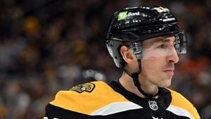 Brad Marchand Returns To Ice With Panthers After Bruins Trade