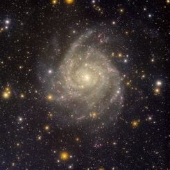 Hidden Galaxy IC 342 from Kitt Peak