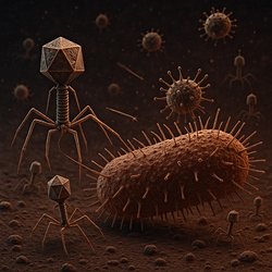 Bakteriler ve virüsler hiç karşılaşıp birbirleri ile savaştılarmı nasıl ve neden ne şekilde oldu?