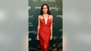 Meghan Markle's Glamorous Red Dress Signals New Beginnings