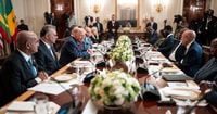 Trump Discusses Economic Investment With African Leaders at White House Meeting