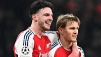 “He's our leader” - Rice backs Odegaard amid criticism