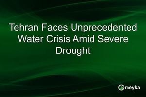 Tehran Faces Historic Water Crisis As Drought Worsens
