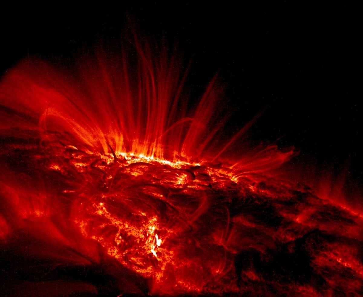 Sunspot Loops in Ultraviolet