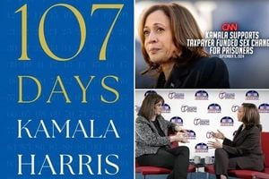 Kamala Harris Faces Protesters And Slams Trump In Chicago