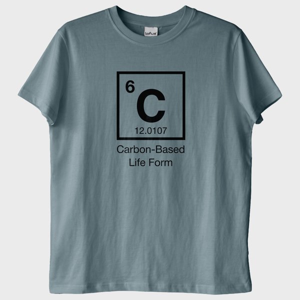"Carbon-Based Life Form": Karbon Temelli Yaşam Formu T-Shirt
