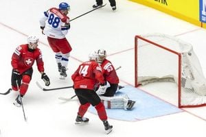 Switzerland Defeats Denmark 5-2 In World Championship Clash