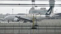 希斯路機場機場全日停運 國泰取消下午1時30分起飛航班CX253