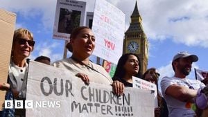 Parents Rally As MPs Defend Special Needs Care Plans