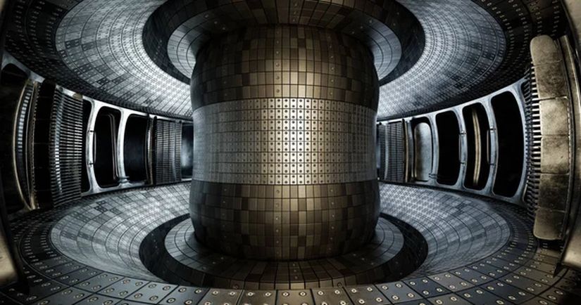 Tokamak Tipi Füzyon Reaktörünün İçi