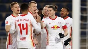 RB Leipzig Triumphs Over Eintracht Frankfurt 2-1