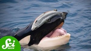 Orcas Revive Salmon Hat Trend As Research Deepens