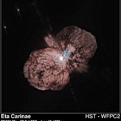 Doomed Star Eta Carinae