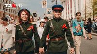 БТР-82 окружили дети, у мэрии продают «золотой» шашлык: как празднуют День Победы в Тюмени — онлайн