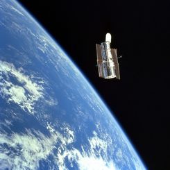 The Orbiting Hubble Space Telscope