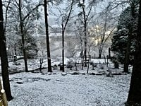 Snow moves out of metro Atlanta, central Georgia