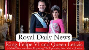 King Felipe VI And Queen Letizia Share Affectionate Public Moments