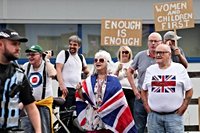 Asylum hotel protests latest: Protesters face off as weekend of demonstrations begins