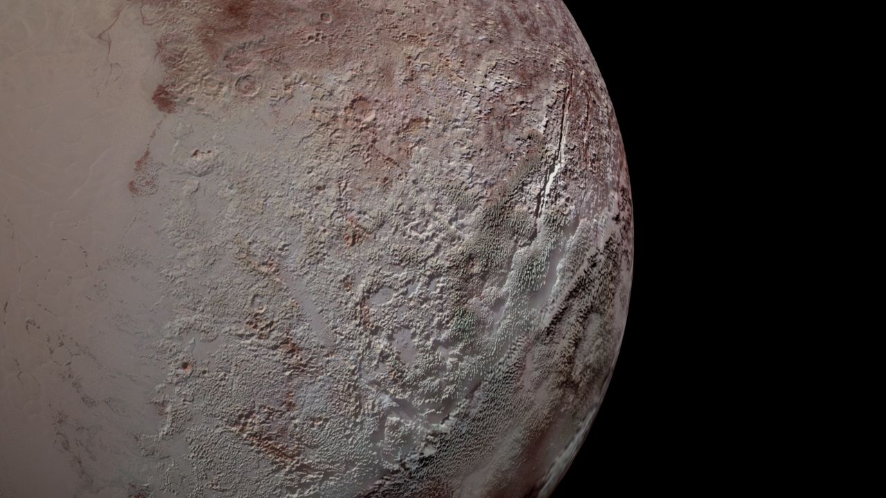  Pluto's Bladed Terrain 