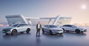 Chinese EV Market Sees Surge Of New Model Launches