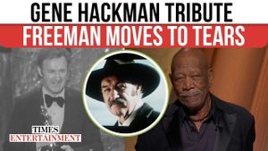 Morgan Freeman Honors Gene Hackman At 2025 Oscars