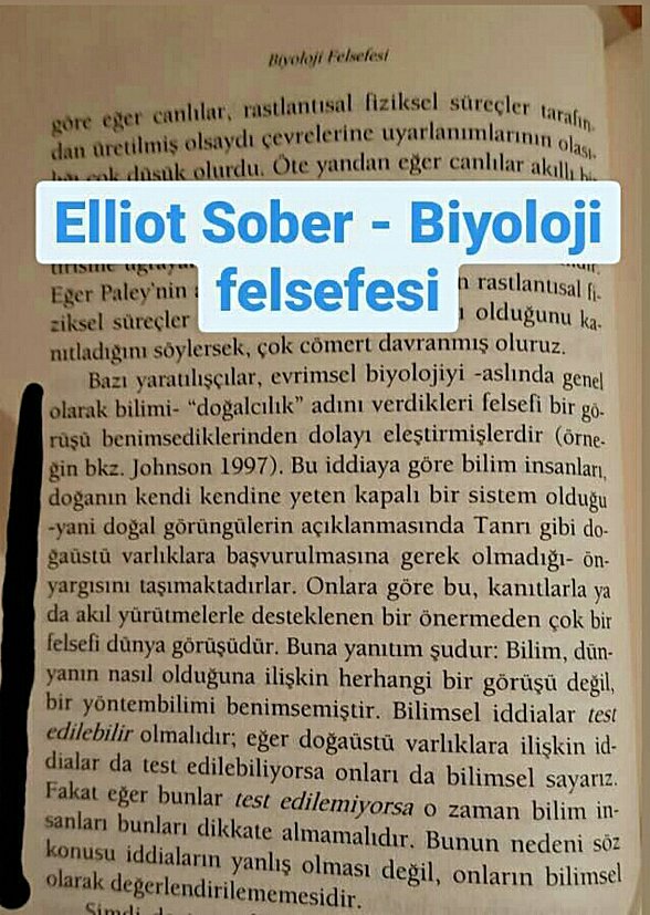 Elliot Sober: Bilimsel iddialar test edilebilir olmalıdır; eğer doğaüstü varlıklara ilişkin iddialar da test edilebiliyorsa onları da bilimsel sayarız