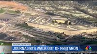 Pentagon Reporters Exit En Masse Over New Restrictions