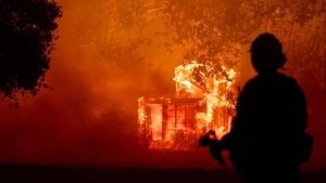 Franklin Fire Ravages Malibu And Forces Evacuations