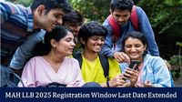 MAH LLB Registration 2025: Application Window Last Date Extended Till March 27, Know How to Register