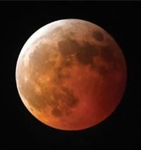 LAST FRIDAY MORNING around 1:30 a.m., the area experienced a total lunar eclipse